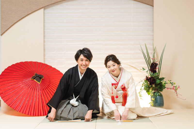 畳のブースで撮影もできます！