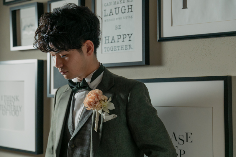 新郎様ソロショット