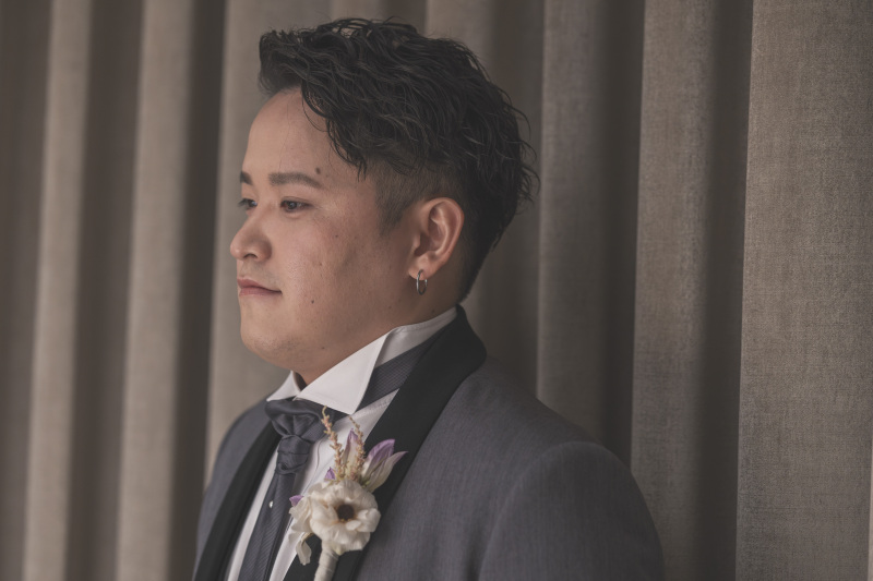 新郎様ソロカット