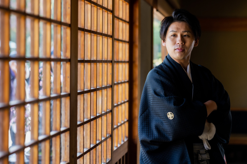 新郎様ソロショット