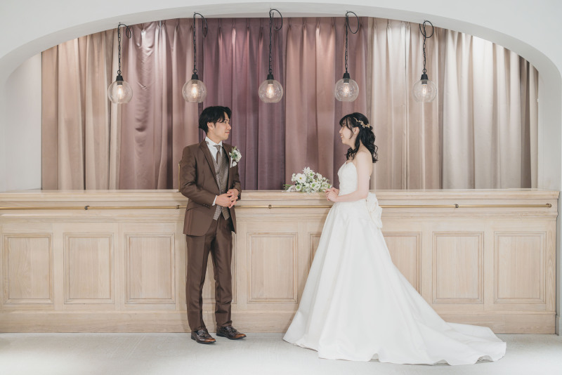 お二人らしい表情で♪