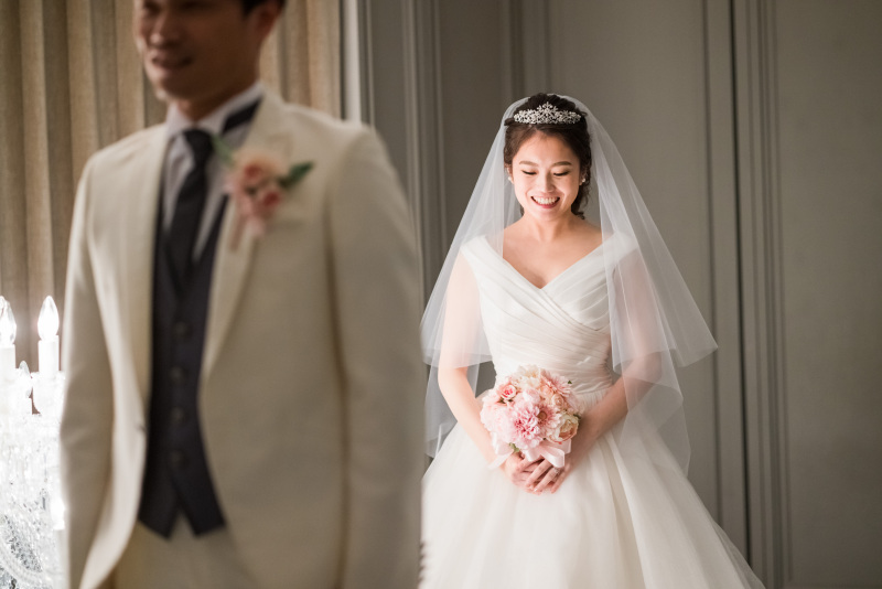 ドキドキの新婦様♡