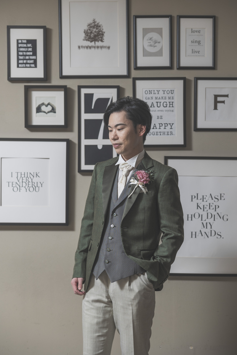 新郎様ソロカット