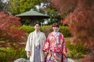 紅葉！和装ロケーションフォト！