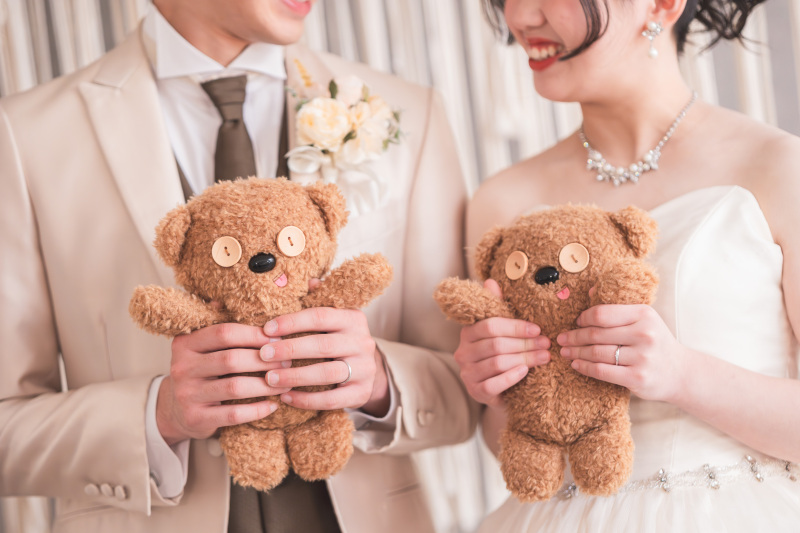 持込アイテムでお二人らしいお写真を♡