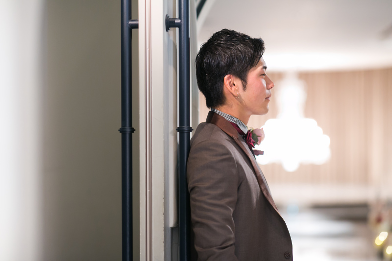 新郎様ソロショット