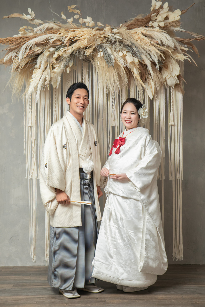 まずは和装から！