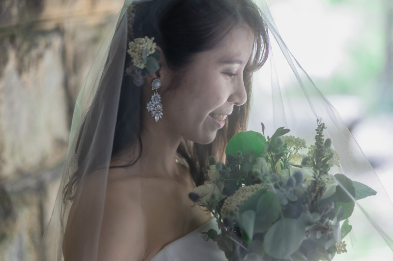 新婦様のソロショット