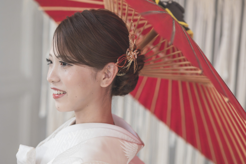 番傘を使用して＊