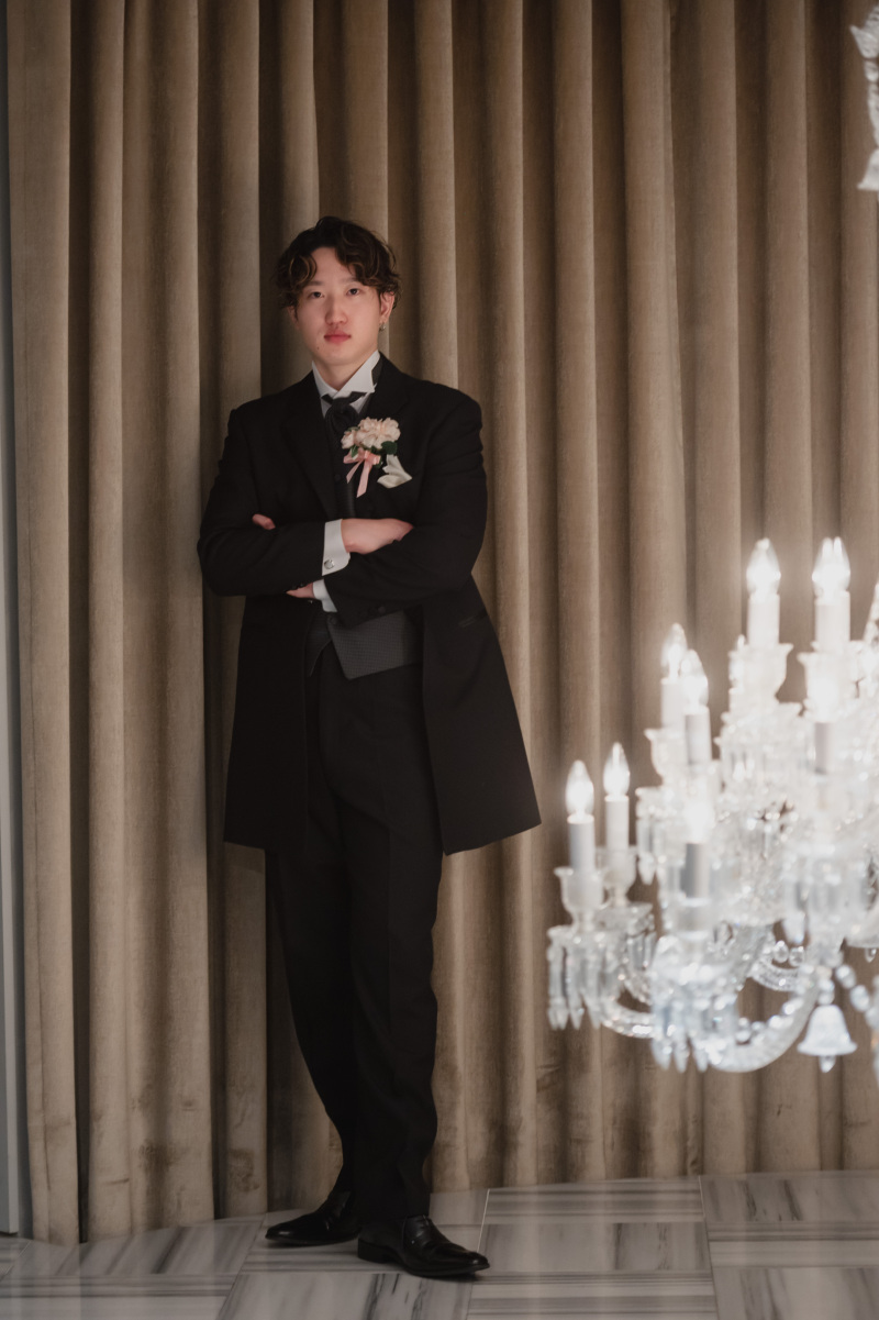 新郎全身ソロショット