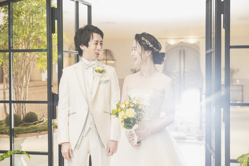 エントランスにて