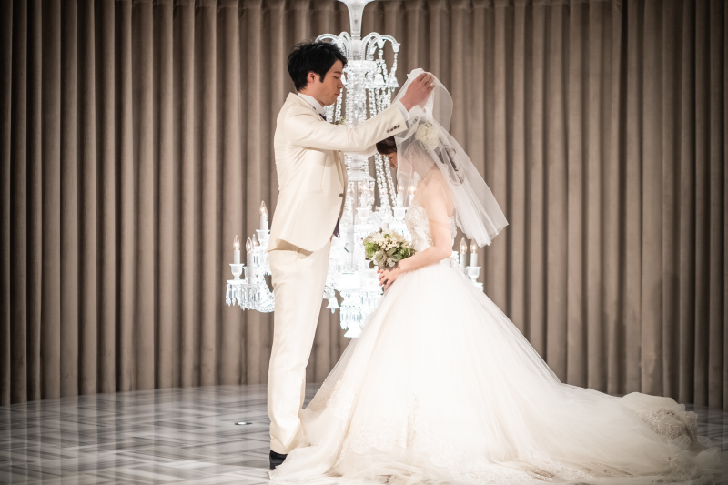 ベールアップシーン