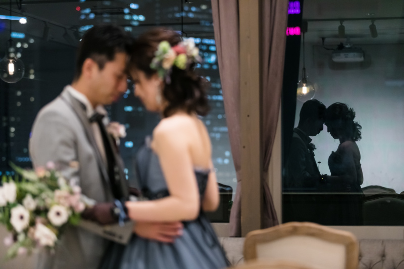 夜は夜景ショットも