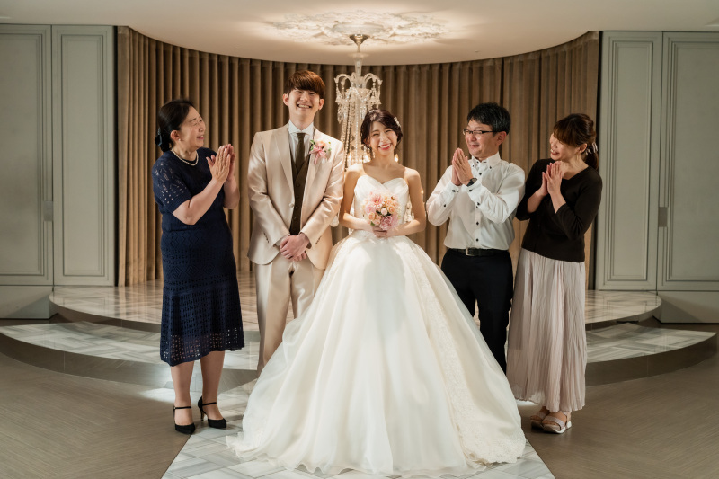 ご家族からの祝福