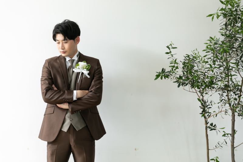 新郎様ソロショット