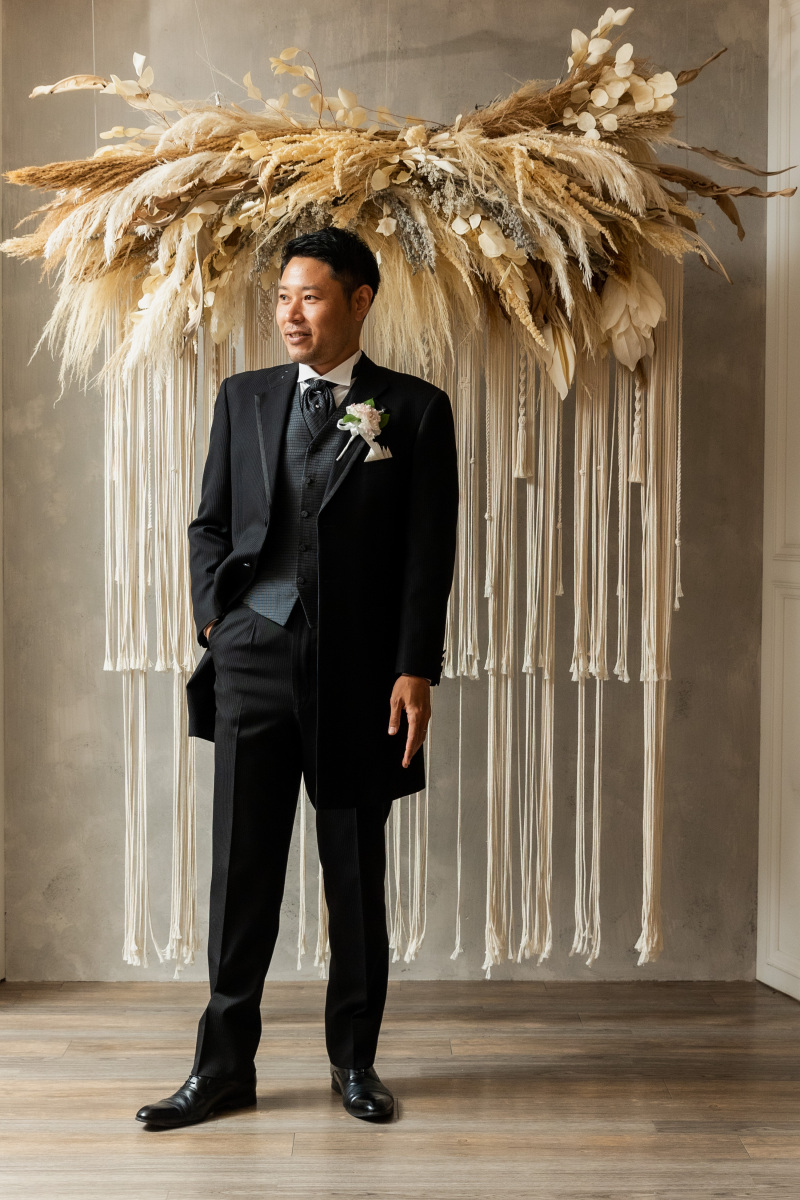 新郎様ソロショット