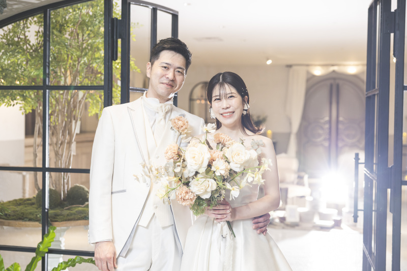 エントランスにて