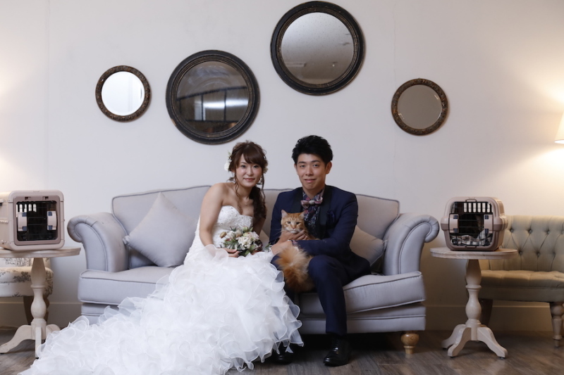 大切なご家族でもある、わんちゃん・ねこちゃんと♡