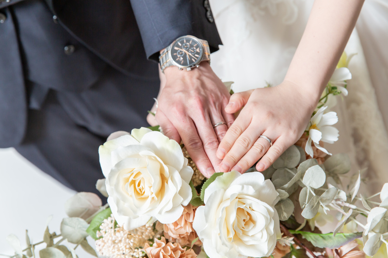 ラストカットは手元ショット