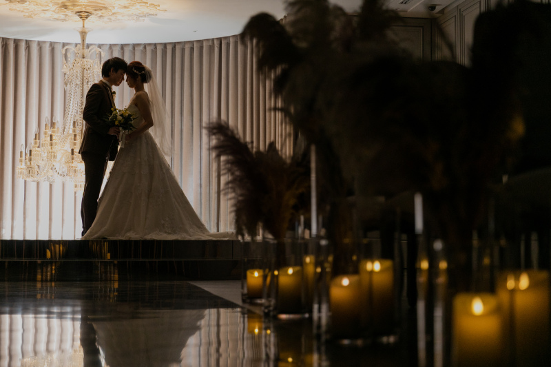 少し照明を落として・・・