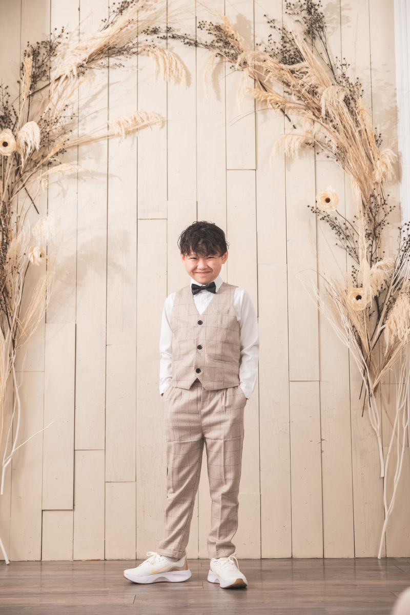 お子様の可愛いソロショットも♪