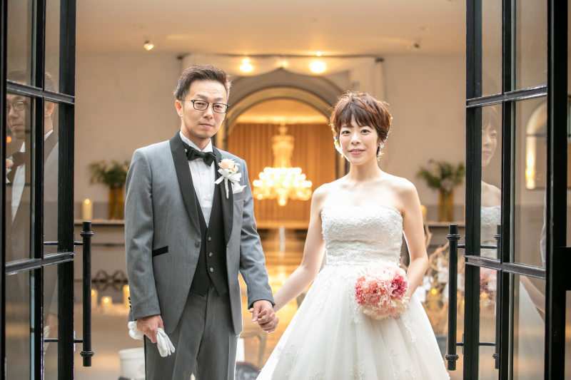 エントランスでの１枚