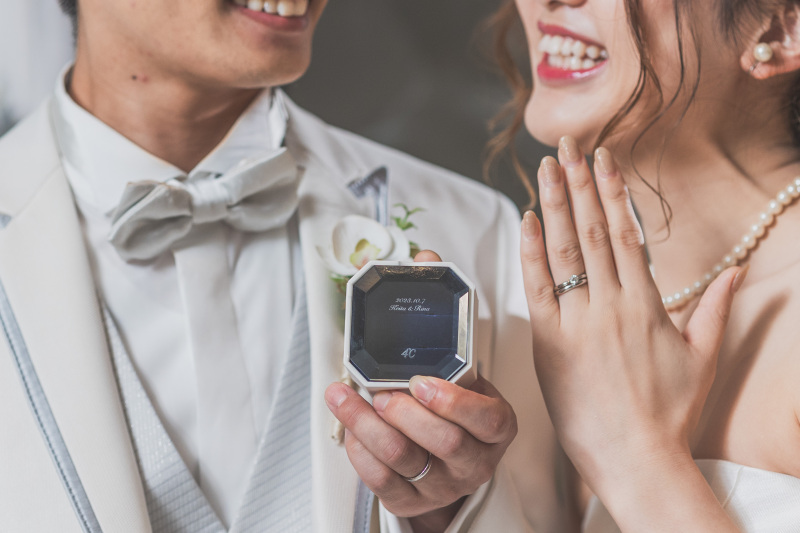 最後はお手元ショット