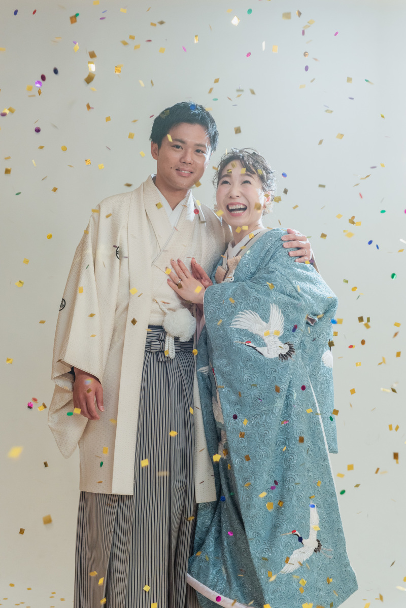 コンフェッティ撮影♪