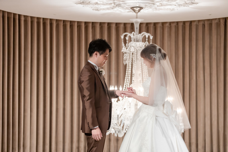 永遠の絆を約束する瞬間♡