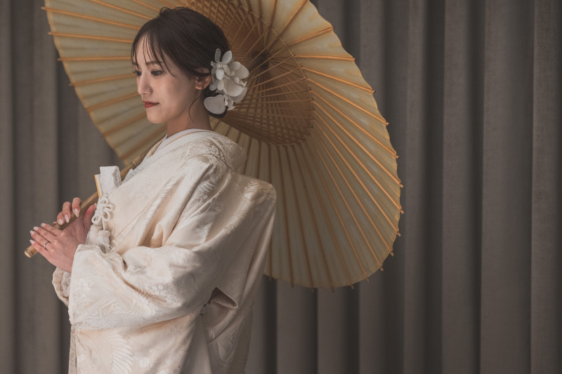 新婦ソロショット