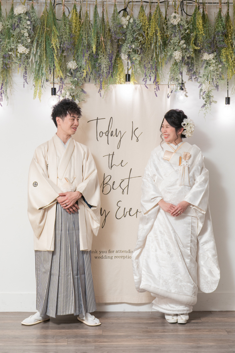 まずはお二人での撮影からスタート！