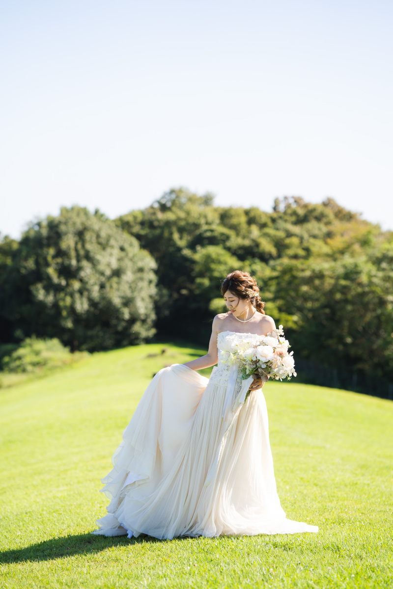 新婦様のソロショット