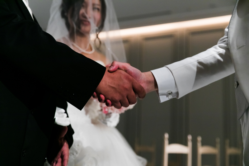 お父様から新郎様へ