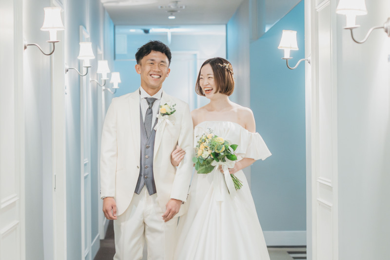 笑顔が眩しいおふたり✦