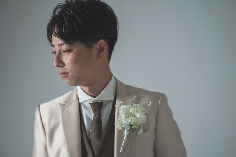 新郎様ソロショット！！