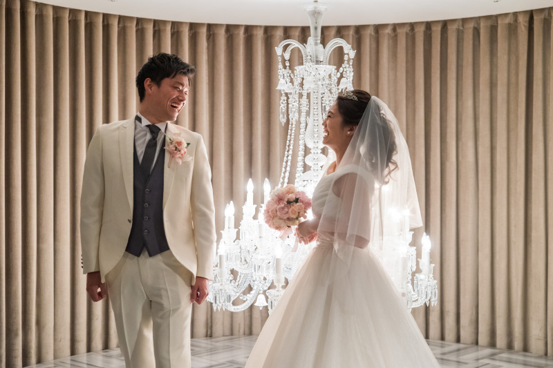 幸せいっぱいのお二人＊