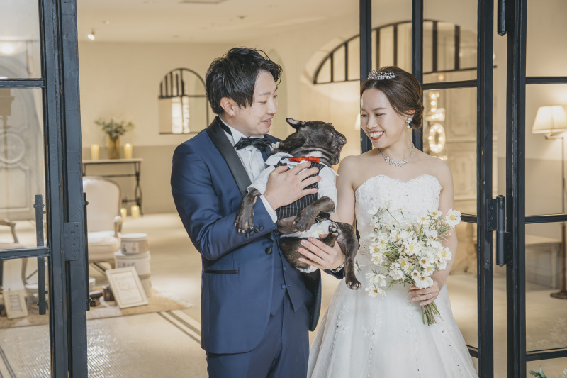 ワンちゃんも一緒に♡