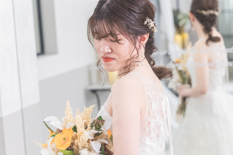 新婦様の可憐さをしっかり引き出して