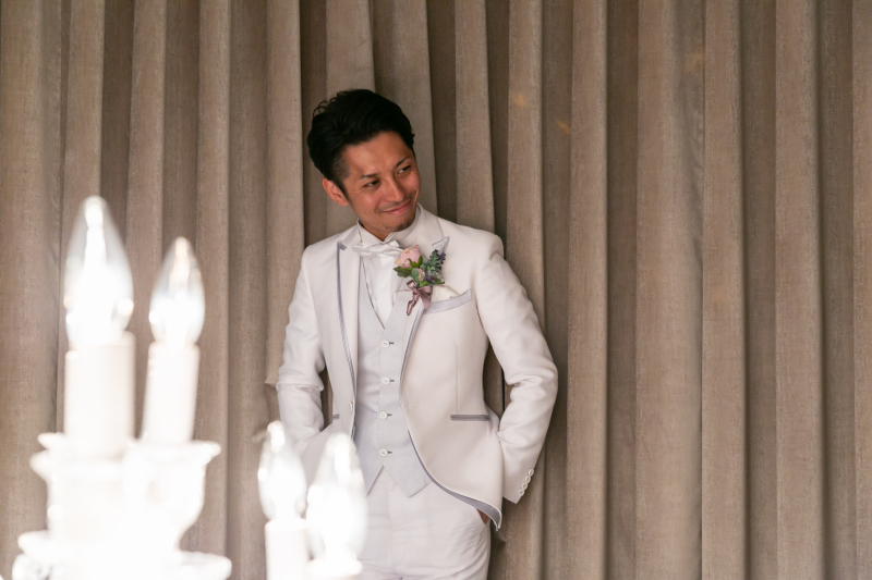 新郎さまソロショット！