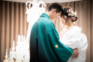 館内もチャペルで♪