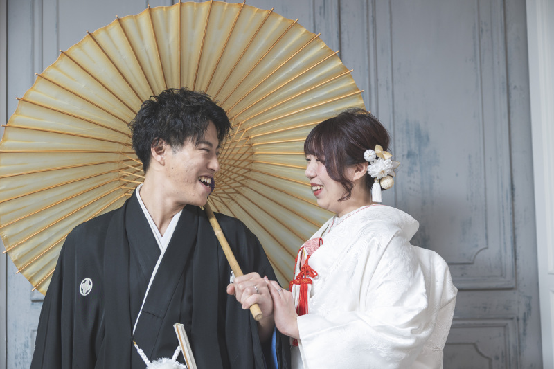 和装撮影からスタート！！