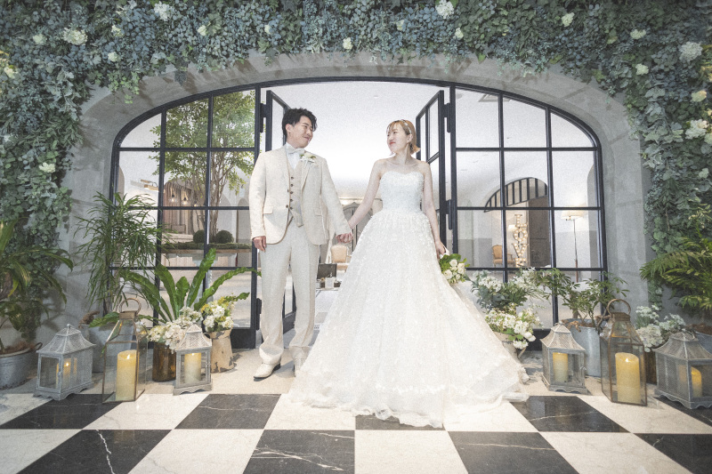 エントランスで・・・