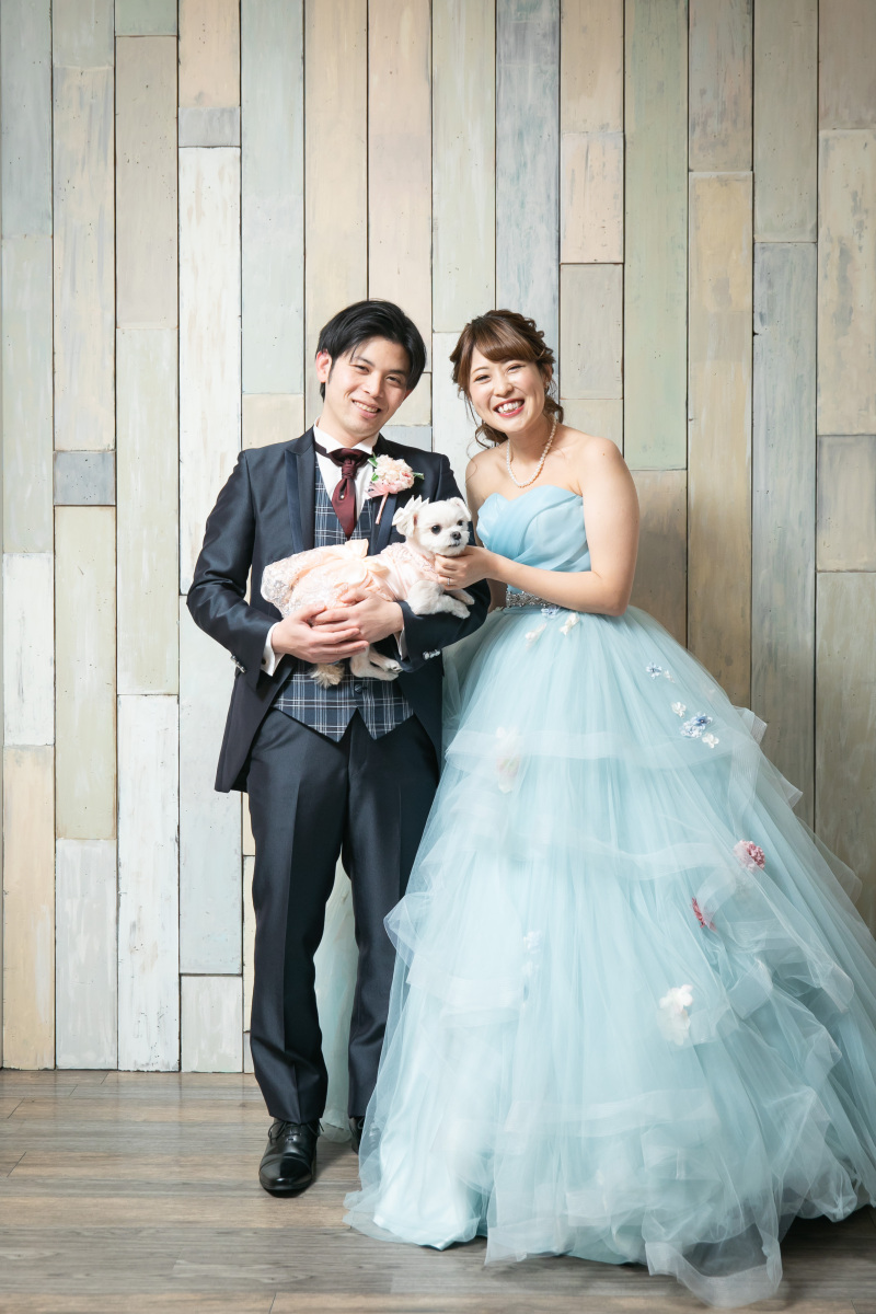 カラードレスにお着替え！