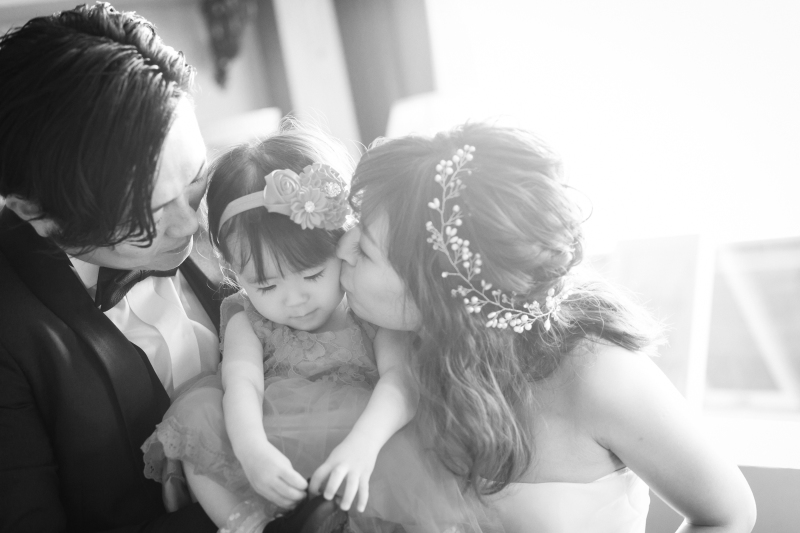 お子様と楽しく撮影♡