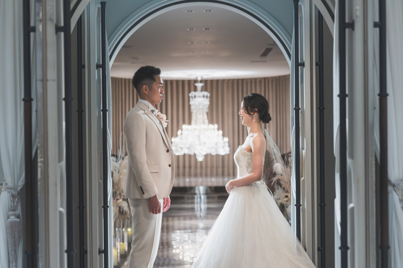 チャペルで幻想的に