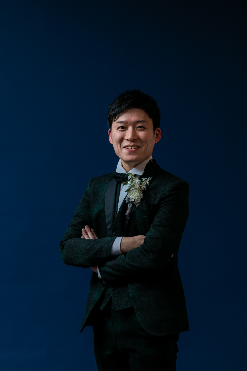 新郎様ソロショット