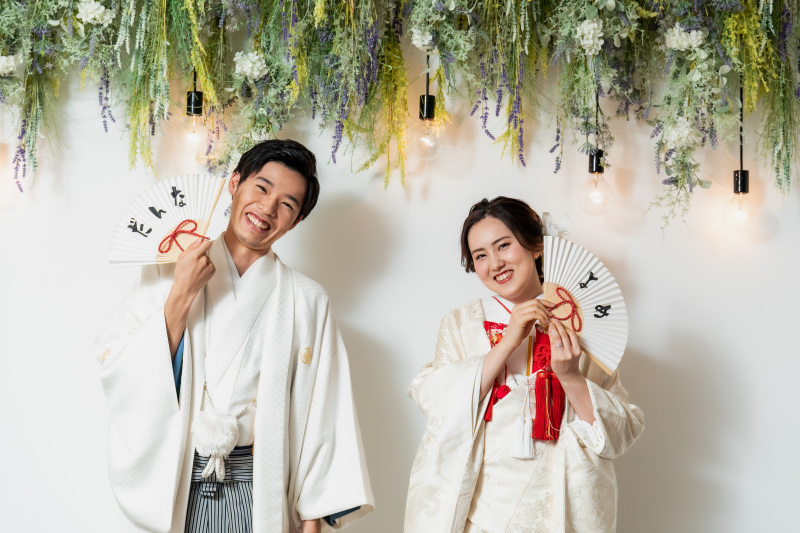 和装洋装2着で撮影☆館内プラン