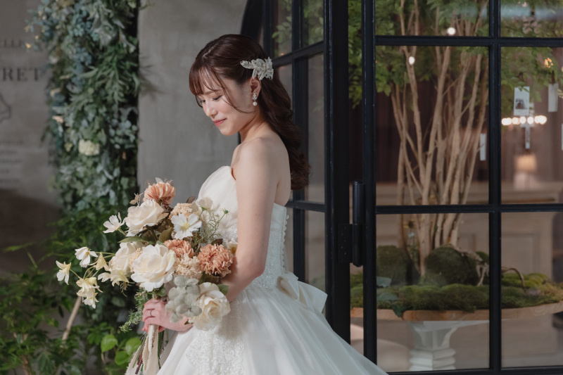 新婦ソロショット