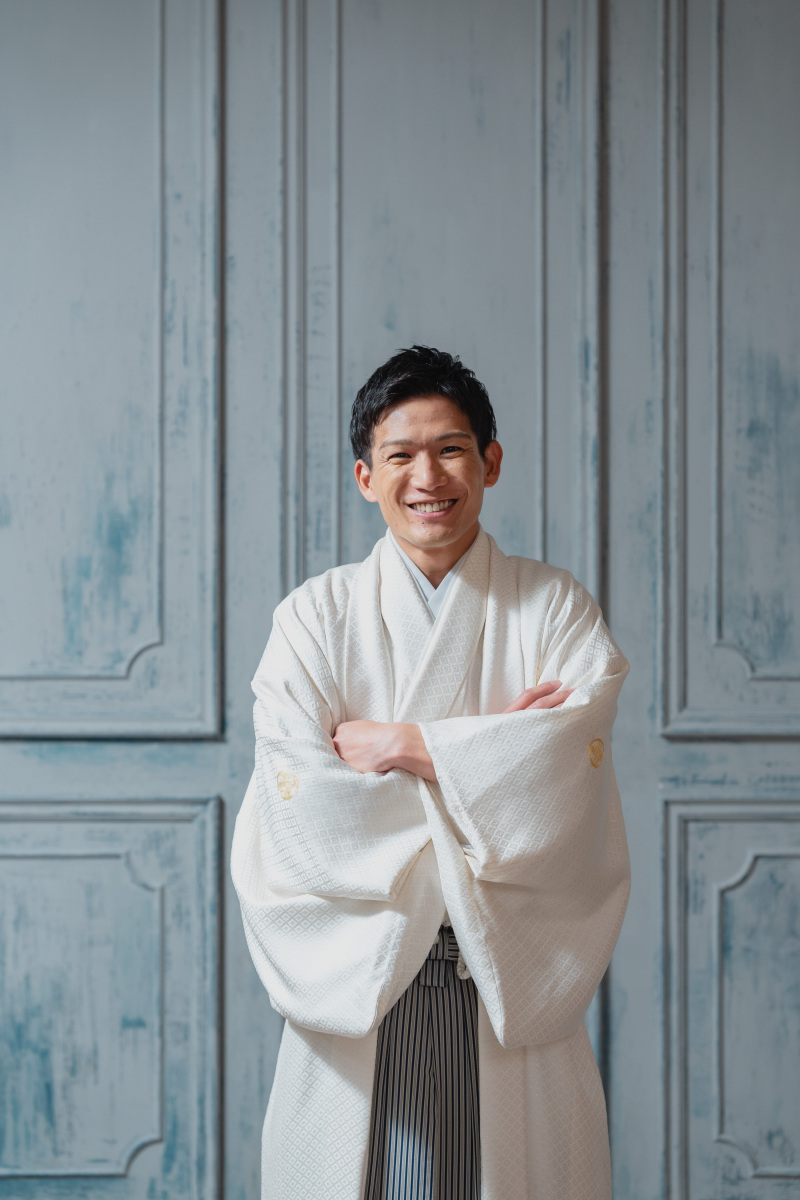 新郎ソロショット