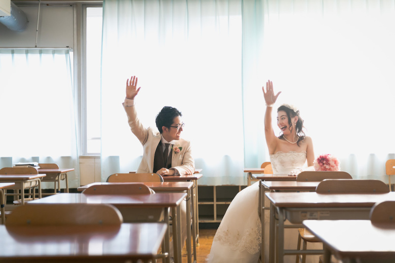 教室であの頃のように・・・